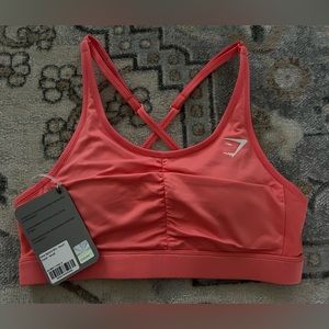 GYMSHARK PEACH SPORTS BRA